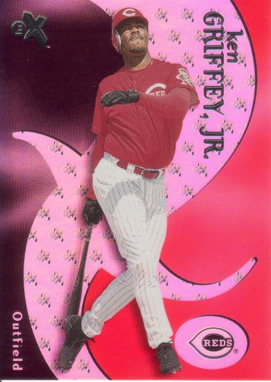 KEN GRIFFEY JR. 2000 FLEER EX #5 CINCINNATI REDS