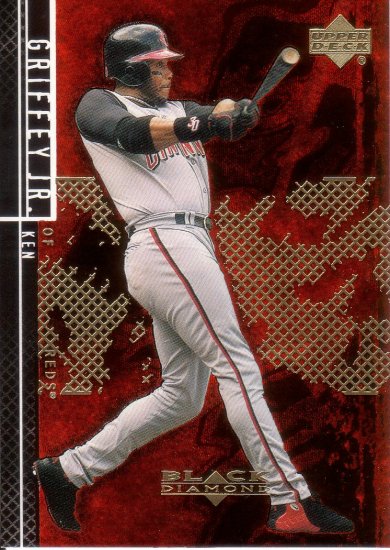 KEN GRIFFEY JR. 2001 BLACK DIAMOND #83 CINCINNATI REDS