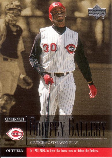 KEN GRIFFEY JR. 2002 UPPER DECK #487 CINCINNATI REDS