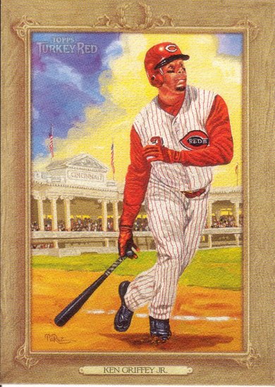 KEN GRIFFEY JR. 2007 TOPPS TURKEY RED #150 CINCINNATI REDS
