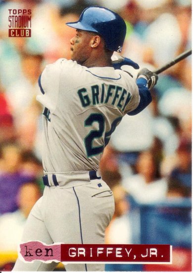 KEN GRIFFEY JR. 1994 STADIUM CLUB #85 SEATTLE MARINERS