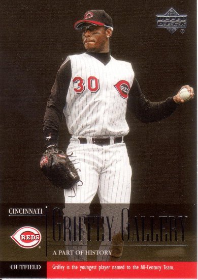 KEN GRIFFEY JR. 2001 UPPER DECK #485 CINCINNATI REDS