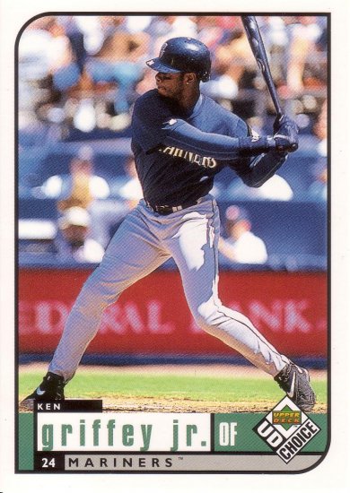 KEN GRIFFEY JR. 1999 UD CHOICE #142 SEATTLE MARINERS