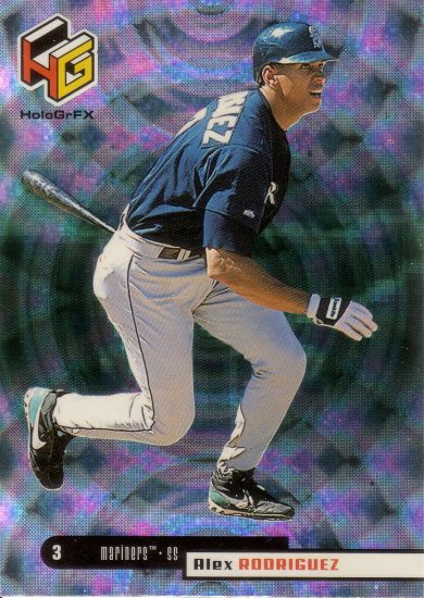 ALEX RODRIGUEZ 1999 HoloGrFX #54 SEATTLE MARINERS