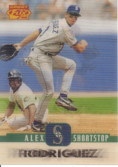 ALEX RODRIGUEZ 1996 SPORT FLIX #20 SEATTLE MARINERS