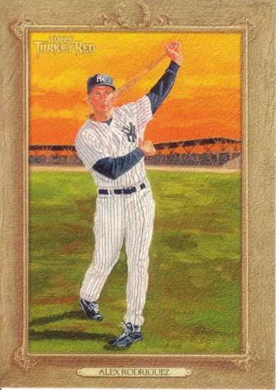 ALEX RODRIGUEZ 2007 TOPPS TURKEY RED #20 NEW YORK YANKEES