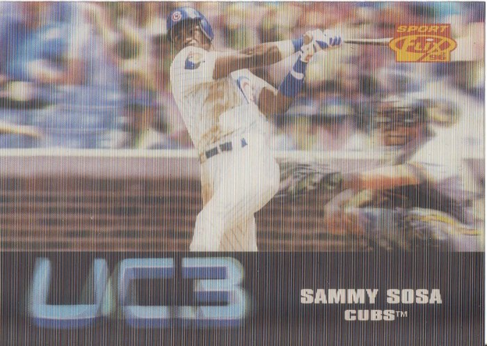 SAMMY SOSA 1996 SPORT FLIX UC3 #104 CHICAGO CUBS