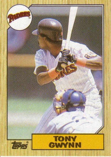 TONY GWYNN 1987 TOPPS #530 SAN DIEGO PADRES