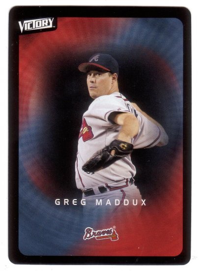 GREG MADDUX 2003 VICTORY #10 ATLANTA BRAVES