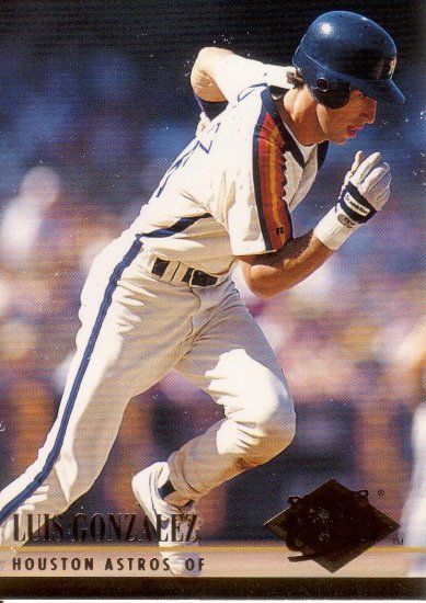 LUIS GONZALEZ 1994 ULTRA #205 HOUSTON ASTROS