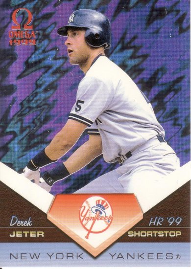 DEREK JETER 1999 OMEGA HOME RUN '99 #13 NEW YORK YANKEES