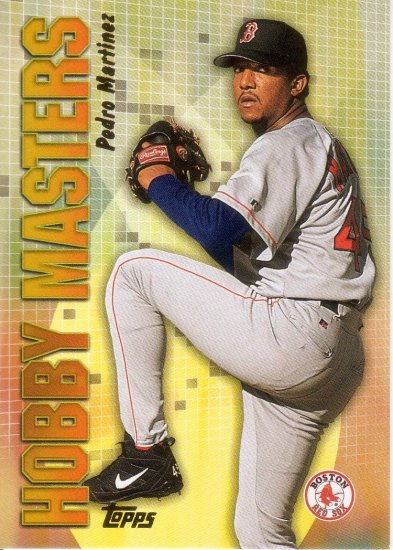 PEDRO MARTINEZ 2002 TOPPS HOBBY MASTERS #18 BOSTON RED SOX