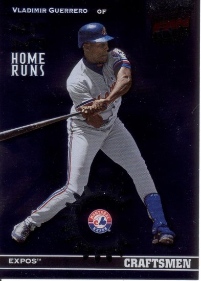 VLADIMIR GUERRERO 2002 DONRUSS FAN CLUB CRAFTSMEN #10 MONTREAL EXPOS