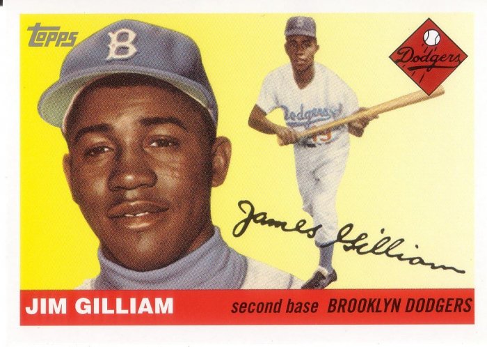 JIM GILLIAM 2005 TOPPS DEM BUMS #JG BROOKLYN DODGERS