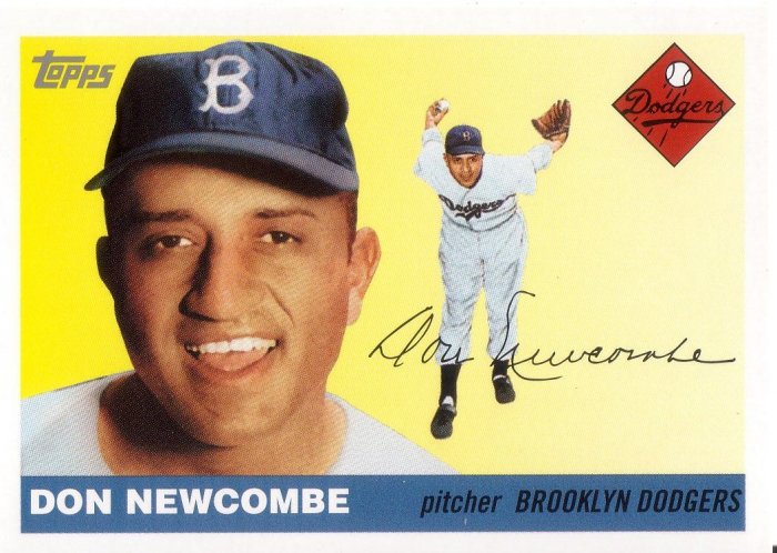DON NEWCOMBE 2005 TOPPS DEM BUMS #DN BROOKLYN DODGERS