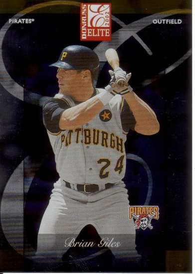 BRIAN GILES 2002 DONRUSS ELITE SAMPLES #92 PITTSBURGH PIRATES