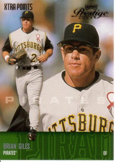 BRIAN GILES 2003 PRESTIGE #160 XTRA POINTS GREEN SP# 070/150 PITTSBURGH PIRATES