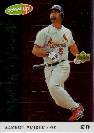 ALBERT PUJOLS 2004 POWER UP! SHINING THROUGH #14 ST. LOUIS CARDINALS