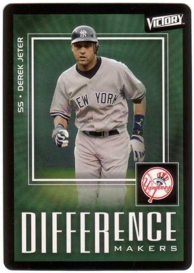 DEREK JETER 2003 VICTORY #191 NEW YORK YANKEES
