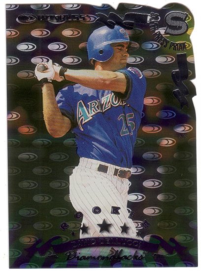 DAVID DELLUCCI 1998 DONRUSS SILVER PRESS PROOF #258 ROOKIE ARIZONA DIAMONDBACKS
