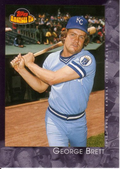 GEORGE BRETT 2001 TOPPS AMERICAN PIE #35 KANSAS CITY ROYALS