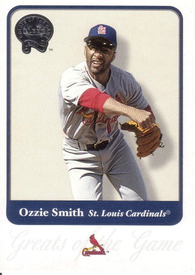 OZZIE SMITH 2001 GREATS OF THE GAME #97 ST. LOUIS CARDINALS