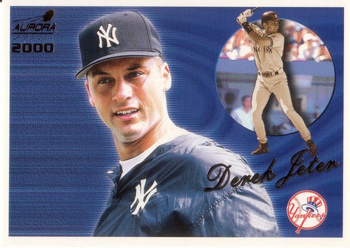 DEREK JETER 2000 AURORA #98 NEW YORK YANKEES