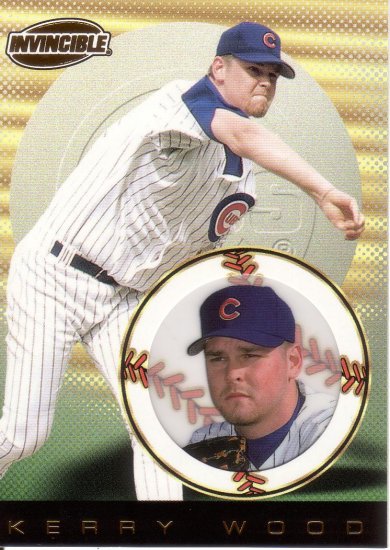KERRY WOOD 1999 INVINCIBLE #33 CHICAGO CUBS