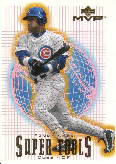 SAMMY SOSA 2001 MVP SUPER TOOLS #ST19 CHICAGO CUBS AllstarZsports.com