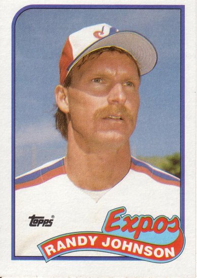 RANDY JOHNSON 1989 TOPPS #647 ROOKIE MONTREAL EXPOS AllstarZsports.com