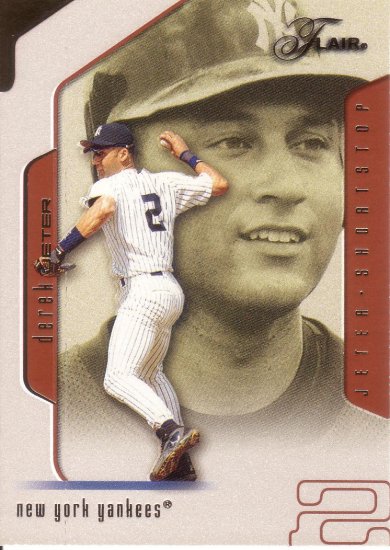 DEREK JETER 2002 FLAIR #2 NEW YORK YANKEES AllstarZsports.com