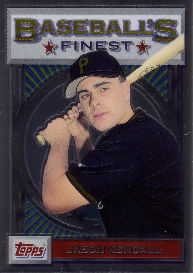 JASON KENDALL 2001 FINEST ORIGINS #FO2 ROOKIE PITTSBURGH PIRATES AllstarZsports.com