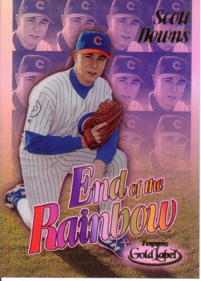 SCOTT DOWNS 2000 TOPPS GOLD LABEL END OF THE RAINBOW #ER12 ROOKIE CHICAGO CUBS AllstarZsports.com