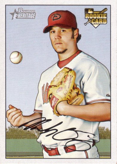 MICAH OWINGS 2007 BOWMAN HERITAGE #236 ROOKIE ARIZONA DIAMONDBACKS AllstarZsports.com