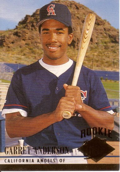 GARRET ANDERSON 1994 FLEER ULTRA #322 ROOKIE CALIFORNIA ANGELS AllstarZsports.com