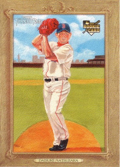 DAISUKE MATSUZAKA 2007 TOPPS TURKEY RED #110 ROOKIE BOSTON RED SOX AllstarZsports.com