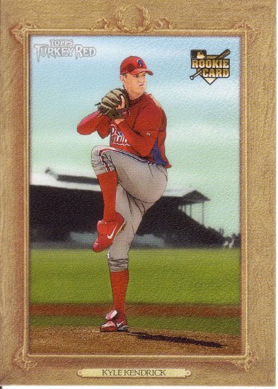 KYLE KENDRICK 2007 TOPPS TURKEY RED #177 ROOKIE PHILADELPHIA PHILLIES AllstarZsports.com