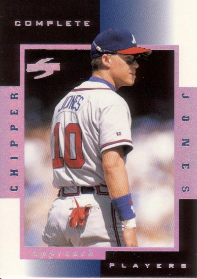 CHIPPER JONES 1998 SCORE ROOKIE TRADED COMPLETE PLAYER #9A ATLANTA BRAVES AllstarZsports.com