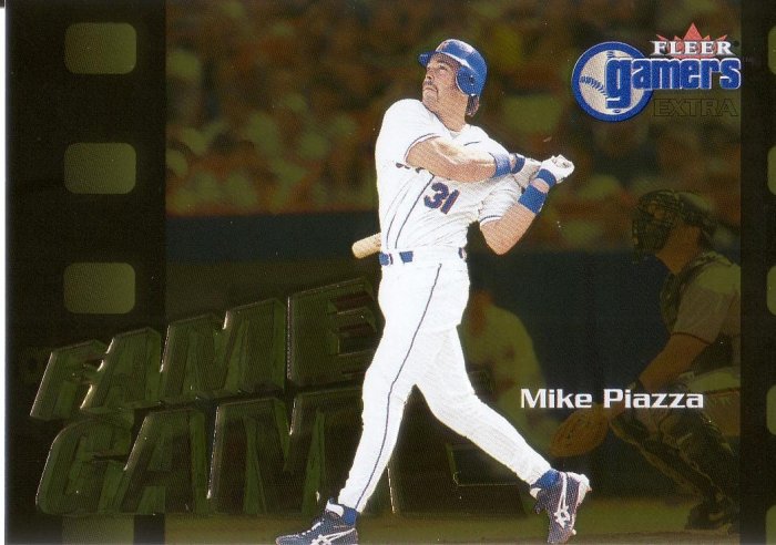 MIKE PIAZZA 2000 FLEER GAMERS EXTRA #115 NEW YORK METS AllstarZsports.com