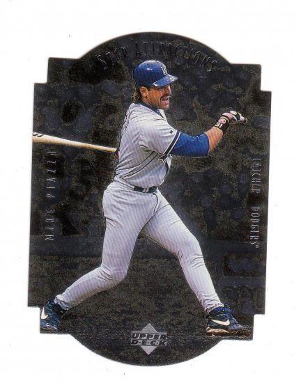 MIKE PIAZZA 1997 UPPER DECK STAR ATTRACTIONS #SA15 LOS ANGELES DODGERS AllstarZsports.com