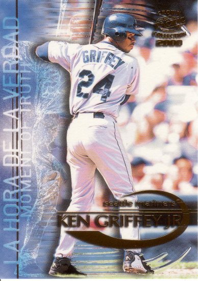 KEN GRIFFEY JR. 2000 CROWN COLLECTION MOMENT OF TRUTH #26 SEATTLE MARINERS AllstarZsports.com
