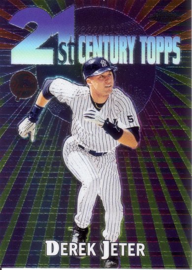 DEREK JETER 2000 TOPPS CHROME 21ST CENTURY TOPPS #C3 NEW YORK YANKEES AllstarZsports.com