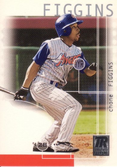 CHONE FIGGINS 2002 TOPPS RESERVE #144 ROOKIE SP 947/999 ANAHEIM ANGELS AllstarZsports.com