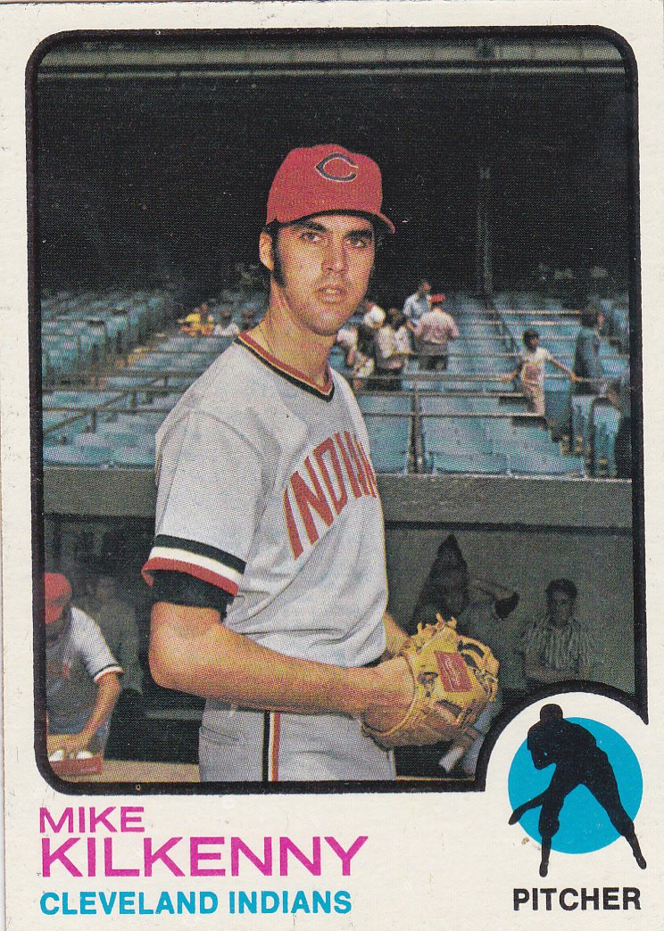 MIKE KILKENNY 1973 TOPPS #551 CLEVELAND INDIANS www.AllstarZsports.com