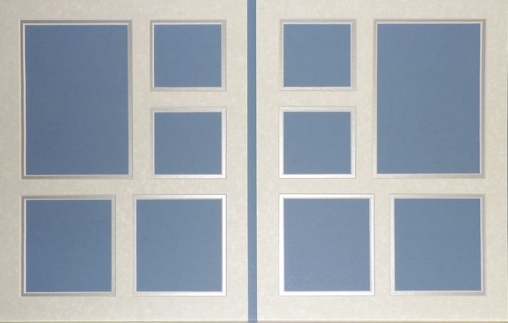 Custom 11 x 14 Double Collage Photo Mat Set 5 Opening