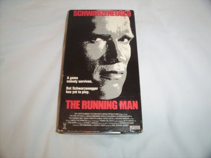 The Running Man (1987) VHS