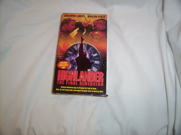 Highlander - The Final Dimension (1995) VHS