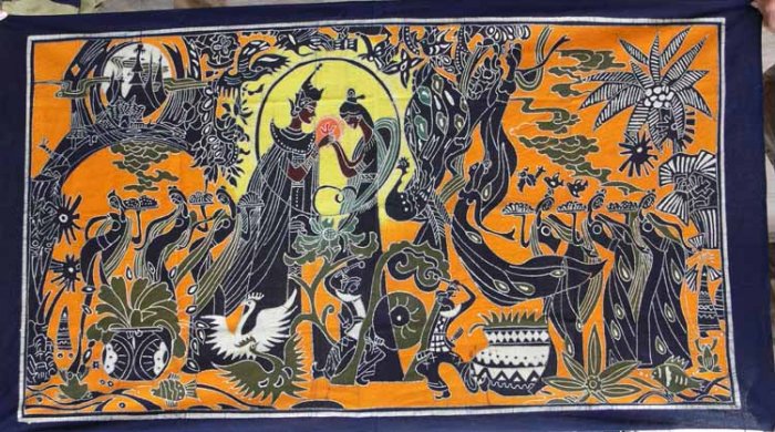 Wax printing(Batik)