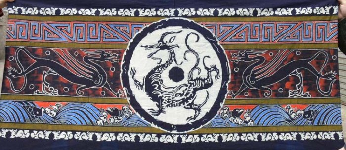 the Wa Dang Long Wen wax printing