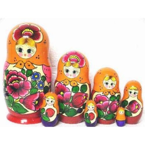 Polkhovski Maidan Doll 7pc. - 8"